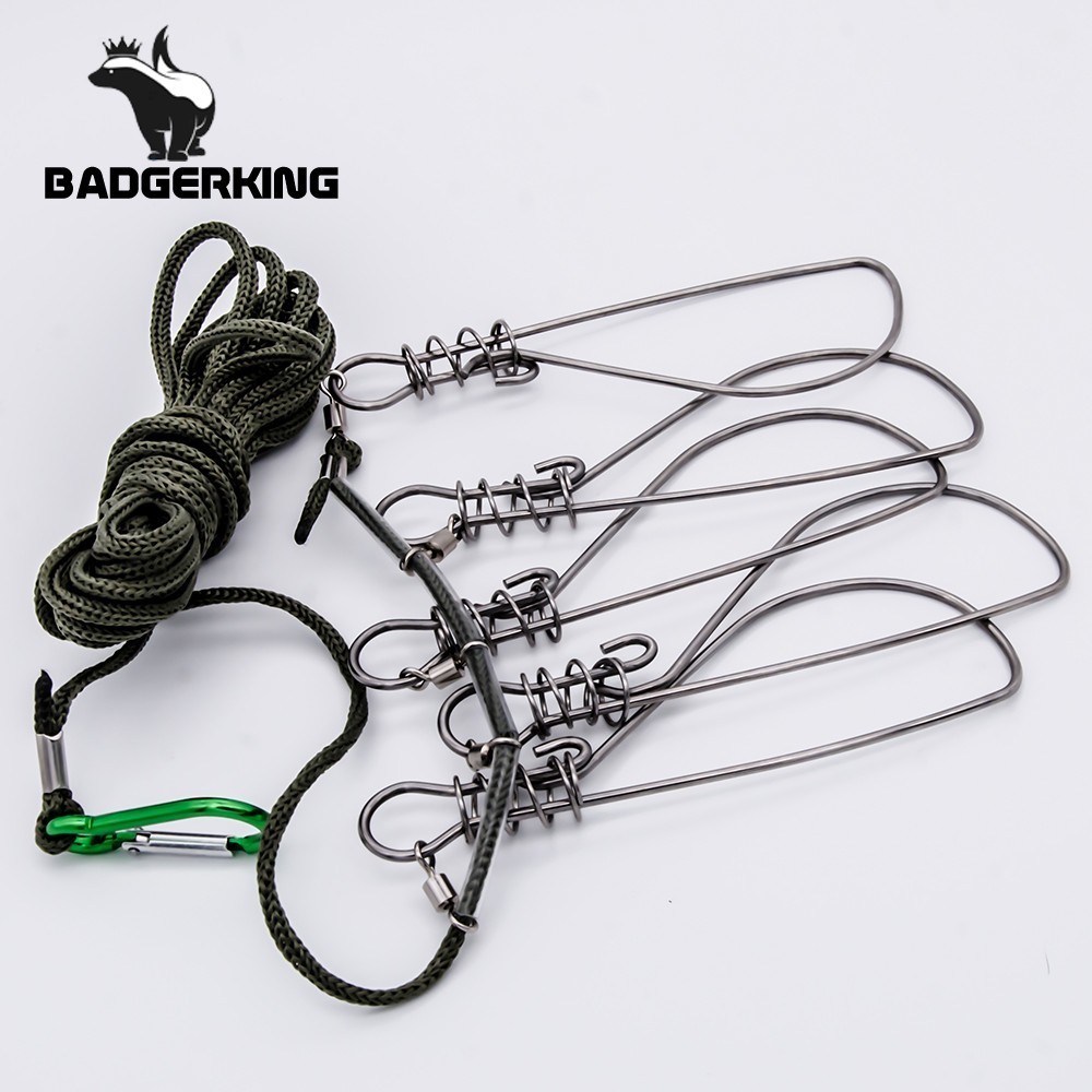 Fishing Equipment On Sale - 5 メートル Kukan フィッシュロックフライフィッシングアクセサリーステンレス鋼フィッシュホルダー海川アウトドアスポーツキャンプ釣り道具