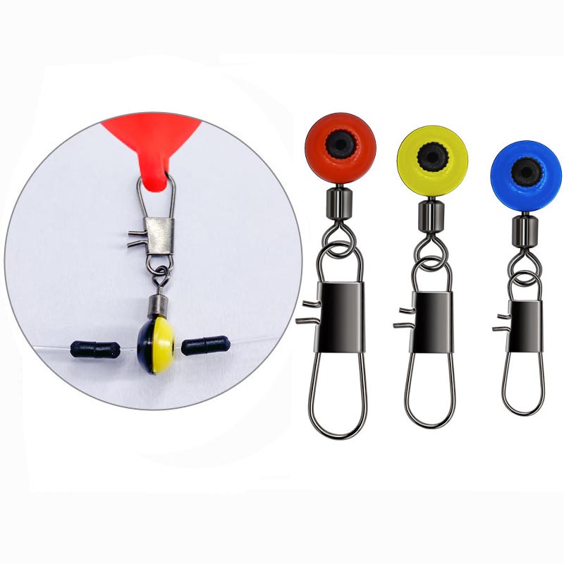 Fishing Equipment On Sale - 50ピース/ロットフィッシングフロートボバー停止スペース豆コネクタ海釣り海水タックル機器プラスチック金属アクセサリー