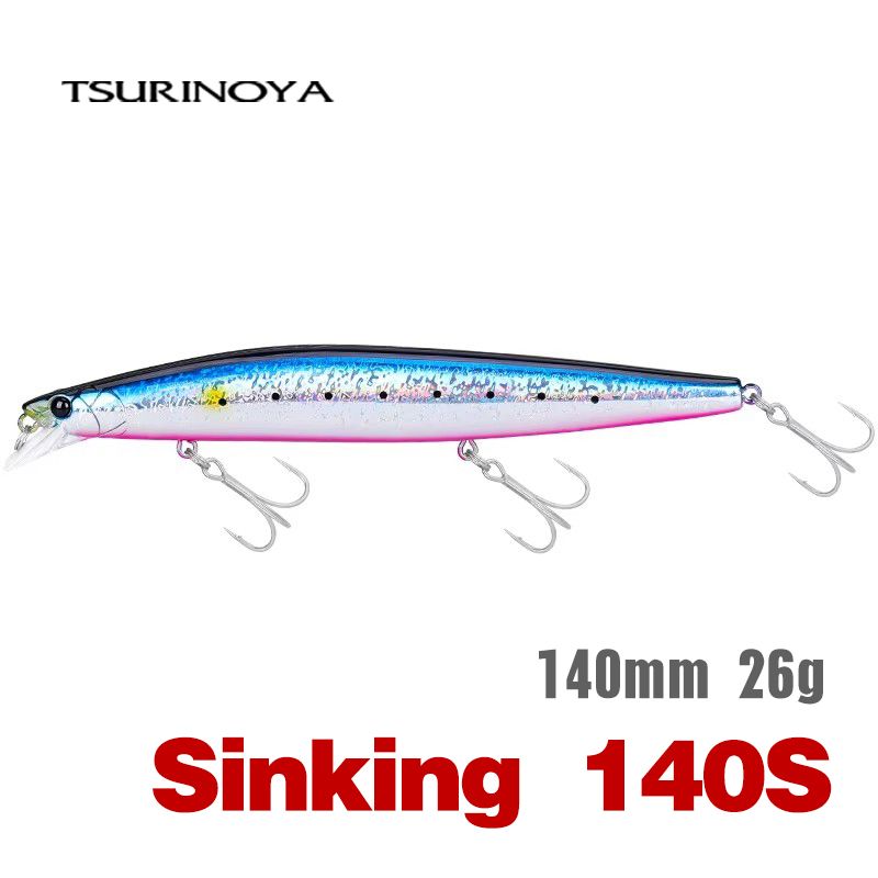 Fishing Equipment Deals - TSURINOYA スティンガー 140S 釣りルアー シンキングミノー DW92