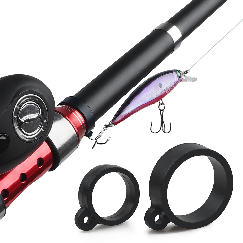 Fishing Equipment Tackle - 釣り用フックのセット,10ユニットのセット,ラバーリング付き