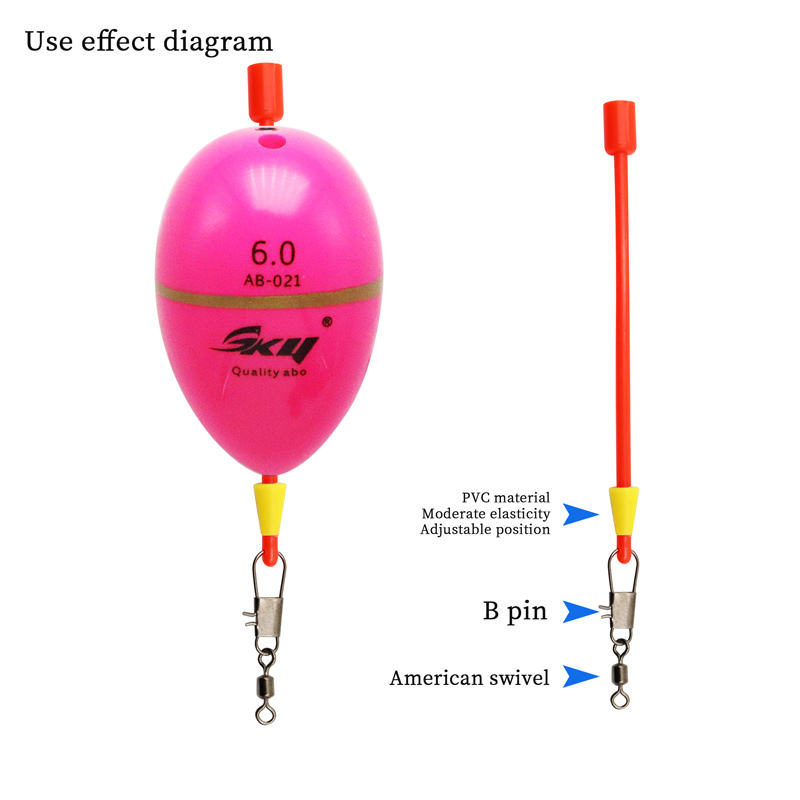 ZYZHE 6個/2袋入り 海釣り用フロート接続ラインツール - Fishing Equipment On Sale のレビューと価格