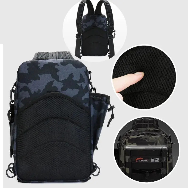 釣り道具バックパック収納バッグ メンズ アウトドア ショルダ - Fishing Equipment Bait のレビューと価格