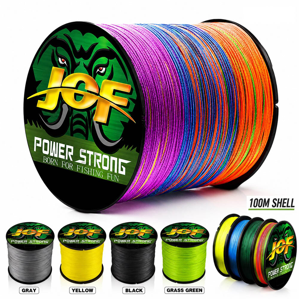 JOF 4X ブレイドPE釣り糸 100M 300M 多繊高 - Fishing Equipment Bundle のレビューと価格