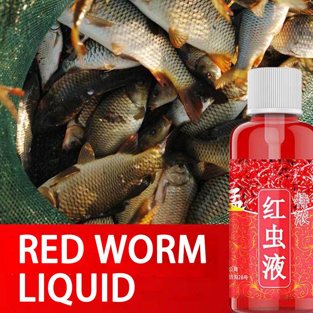 60 ミリリットル液体血ワーム香り魚誘引剤濃縮魚餌添加剤浸透 - Fishing Equipment For Sale のレビューと価格