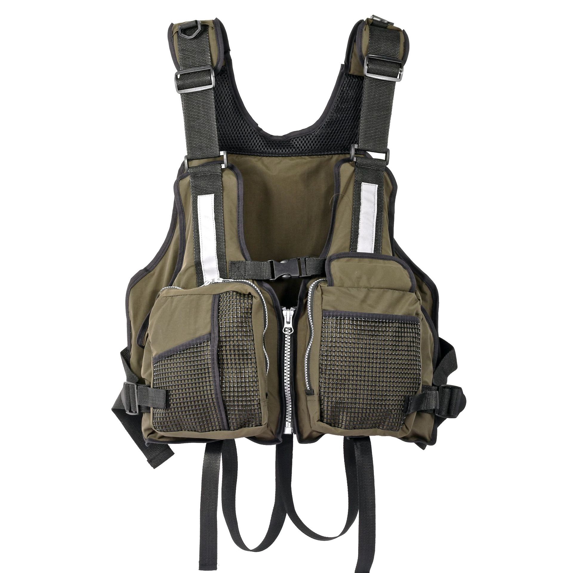複数のポケット付きアウトドアフィッシングベスト、通気性と耐久 - Fishing Equipment Us のレビューと価格