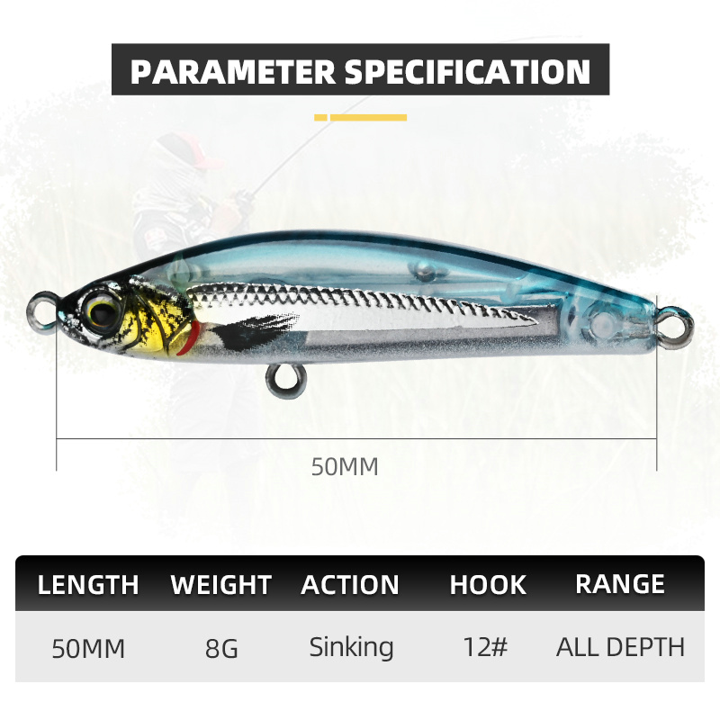 BLUX EXILE 50 シンキング重力ペンシルヘビーステ - Fishing Equipment Deals のレビューと価格