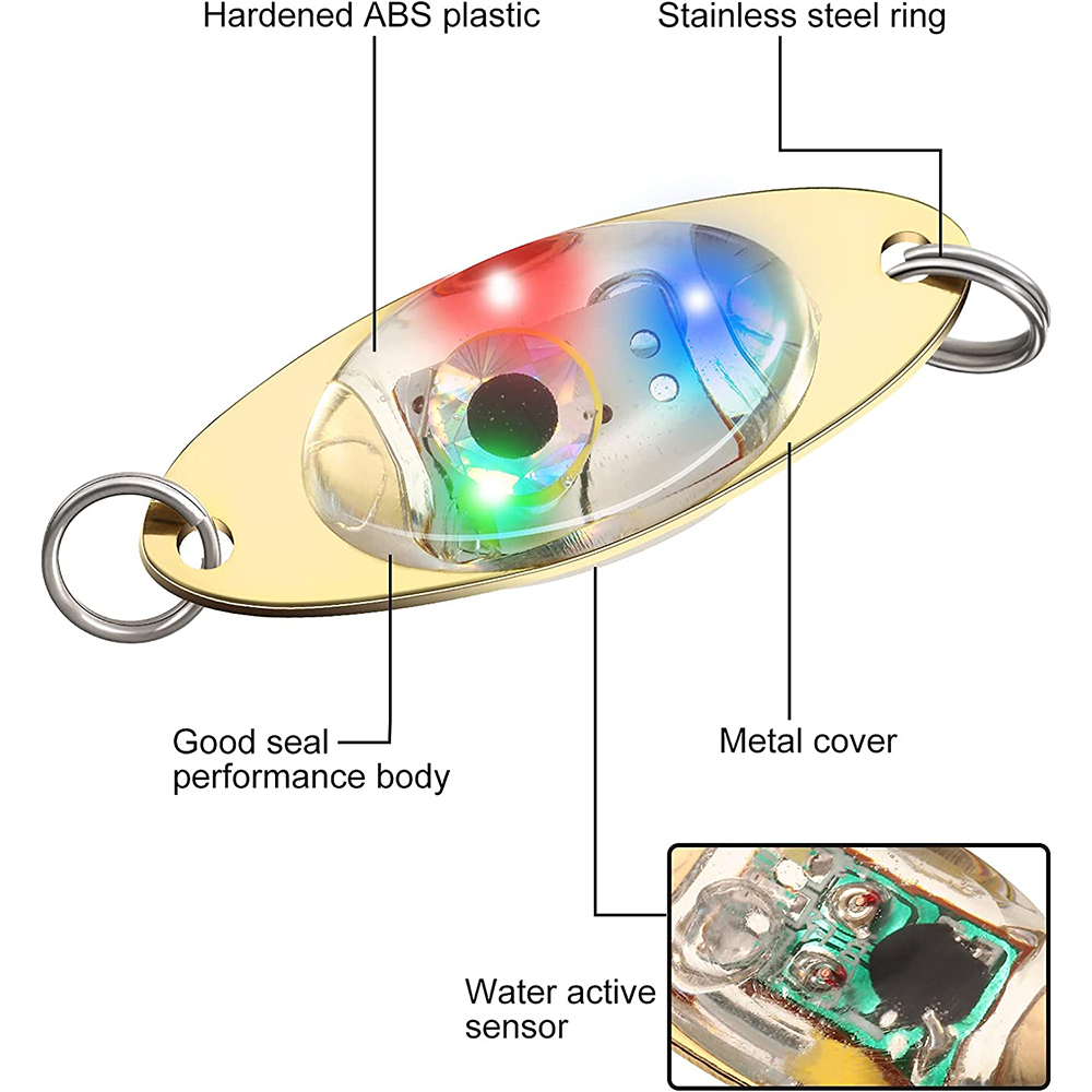 海での釣り用の深さBEROS-LEDのウォーターライト,マグ - Fishing Equipment Bait のレビューと価格