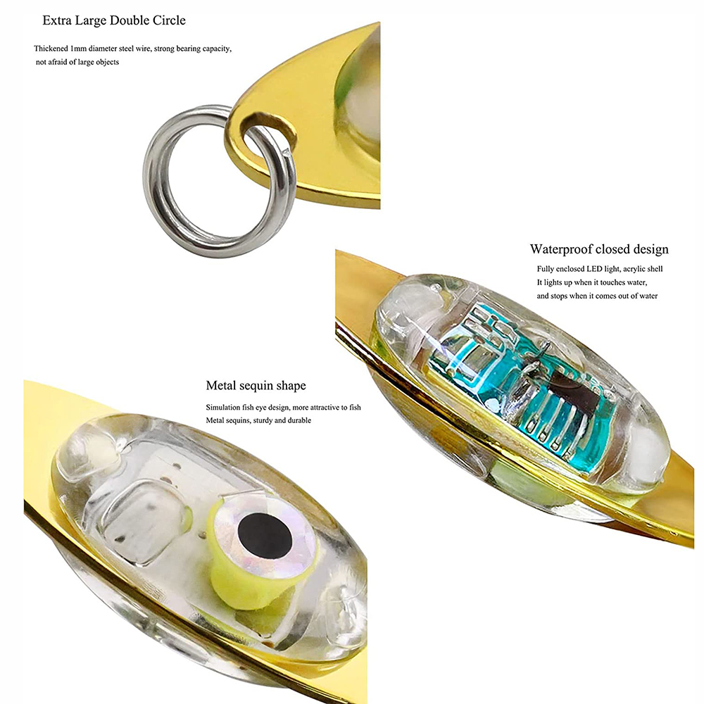 海での釣り用の深さBEROS-LEDのウォーターライト,マグ - Fishing Equipment Bait のレビューと価格