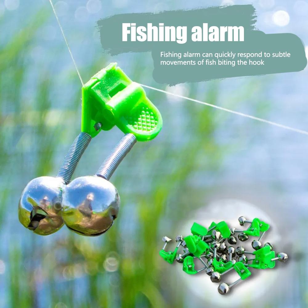 10 個釣りバイトアラームロッドチップツインベルクリップオン - Fishing Equipment On Sale のレビューと価格