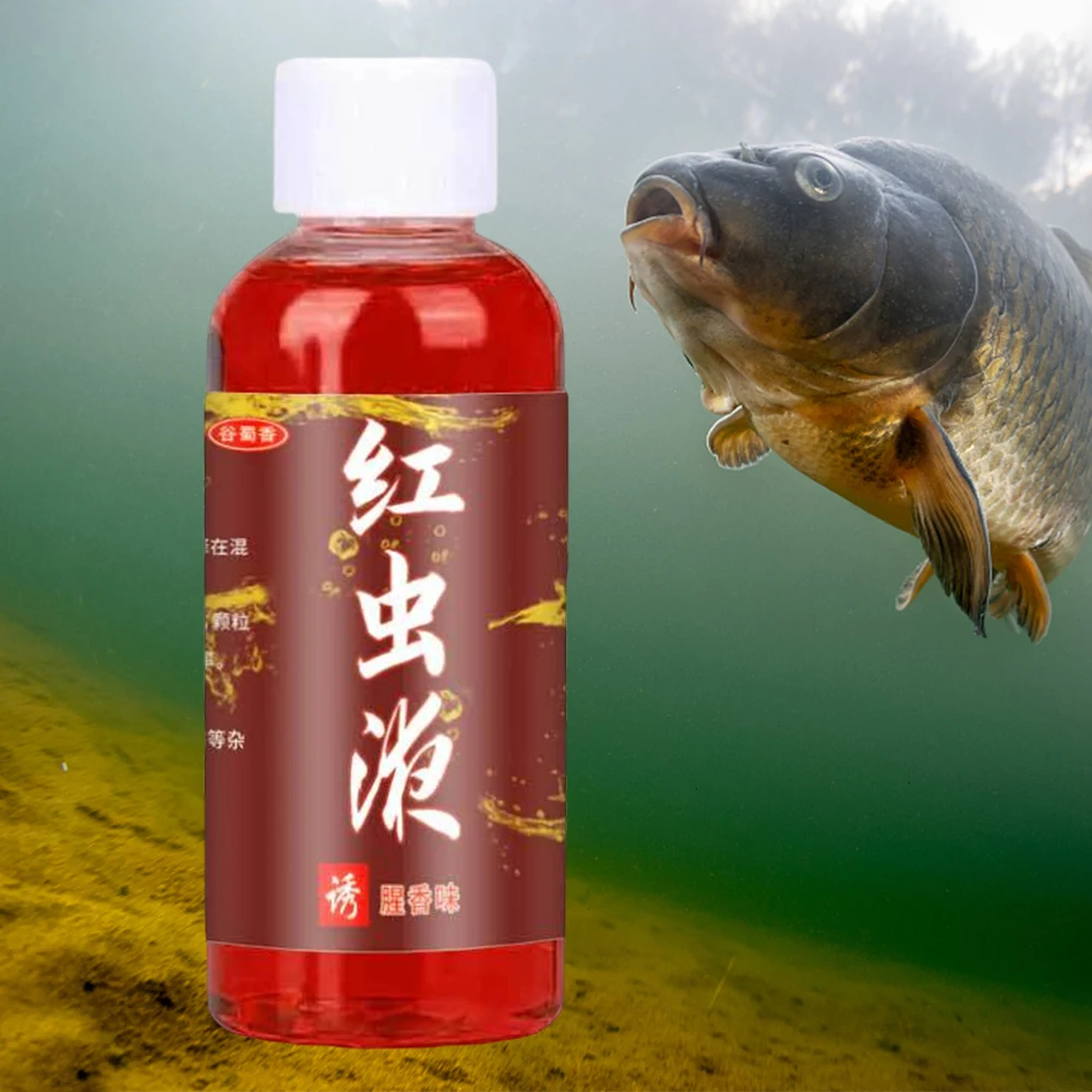 濃縮魚餌添加剤多目的強力な魚誘引剤食欲を促進する赤いワーム添 - Fishing Equipment For Sale のレビューと価格