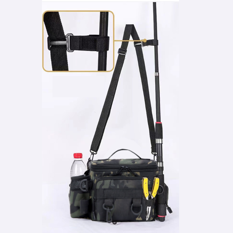 屋外戦術ウエストバッグ多機能ウエストチェストクロスボディバッ - Fishing Equipment Us のレビューと価格