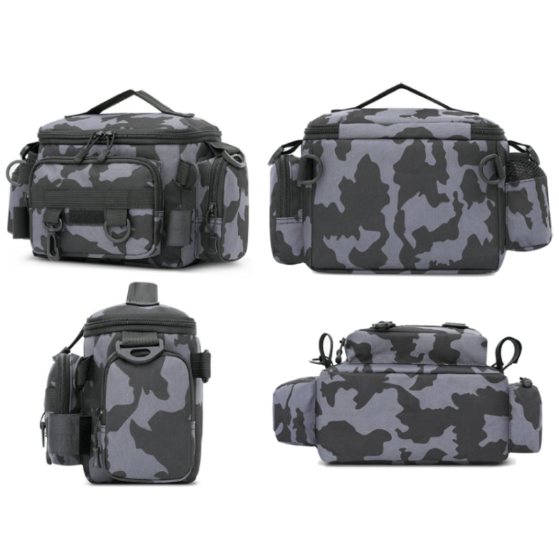 屋外戦術ウエストバッグ多機能ウエストチェストクロスボディバッ - Fishing Equipment Us のレビューと価格