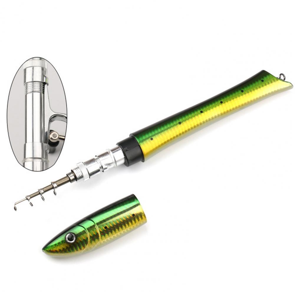 ポータブル伸縮式釣り竿,ミニ伸縮式釣り竿,リールキット,釣り - Fishing Equipment Kit のレビューと価格