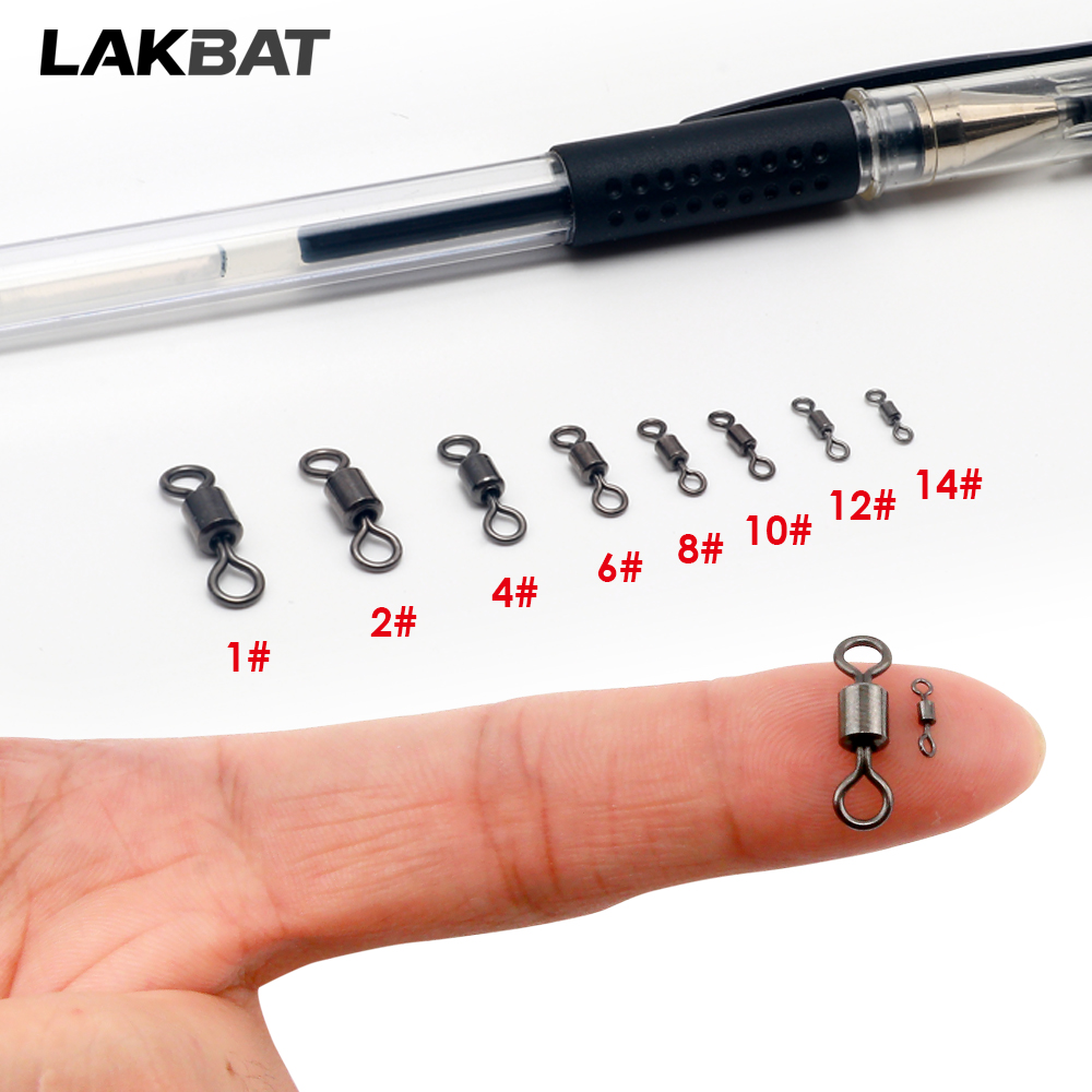 100個入り ステンレス製 釣り用スイベル ベアリング ロー - Fishing Equipment Tackle のレビューと価格