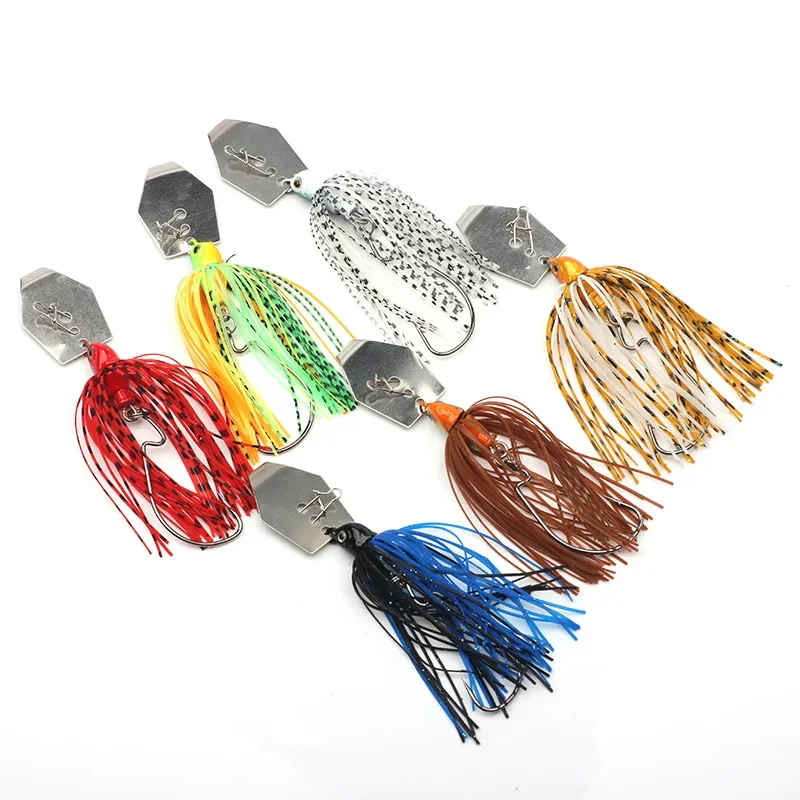 6 ピース/セットチャターベイト釣りルアーキットスピナー釣り - Fishing Equipment Deals のレビューと価格