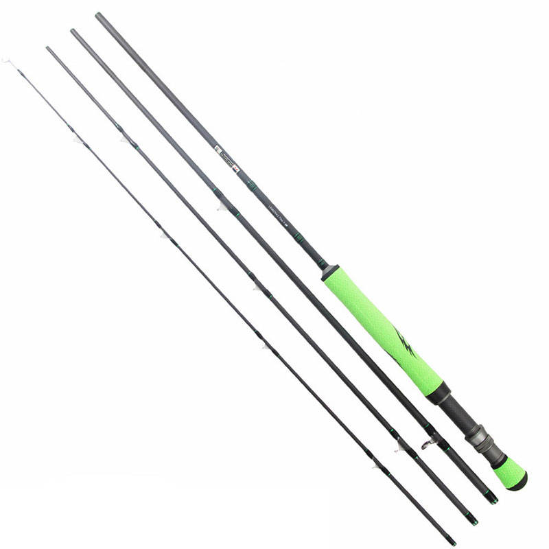 カーボンファイバー製釣り竿は、淡水魚と海水魚に適したEVAベ - Fishing Equipment For Sale のレビューと価格