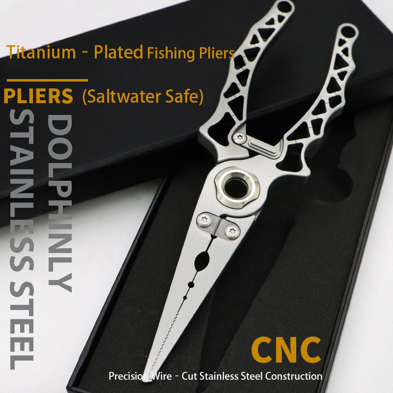 ポータブルステンレス鋼釣り用プライヤー多機能PEラインはさみ - Fishing Pliers のレビューと価格