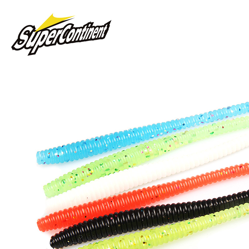 超大陸スローシンキングトラウトワームソフト餌 20 個人工釣 - Fishing Equipment Deals のレビューと価格