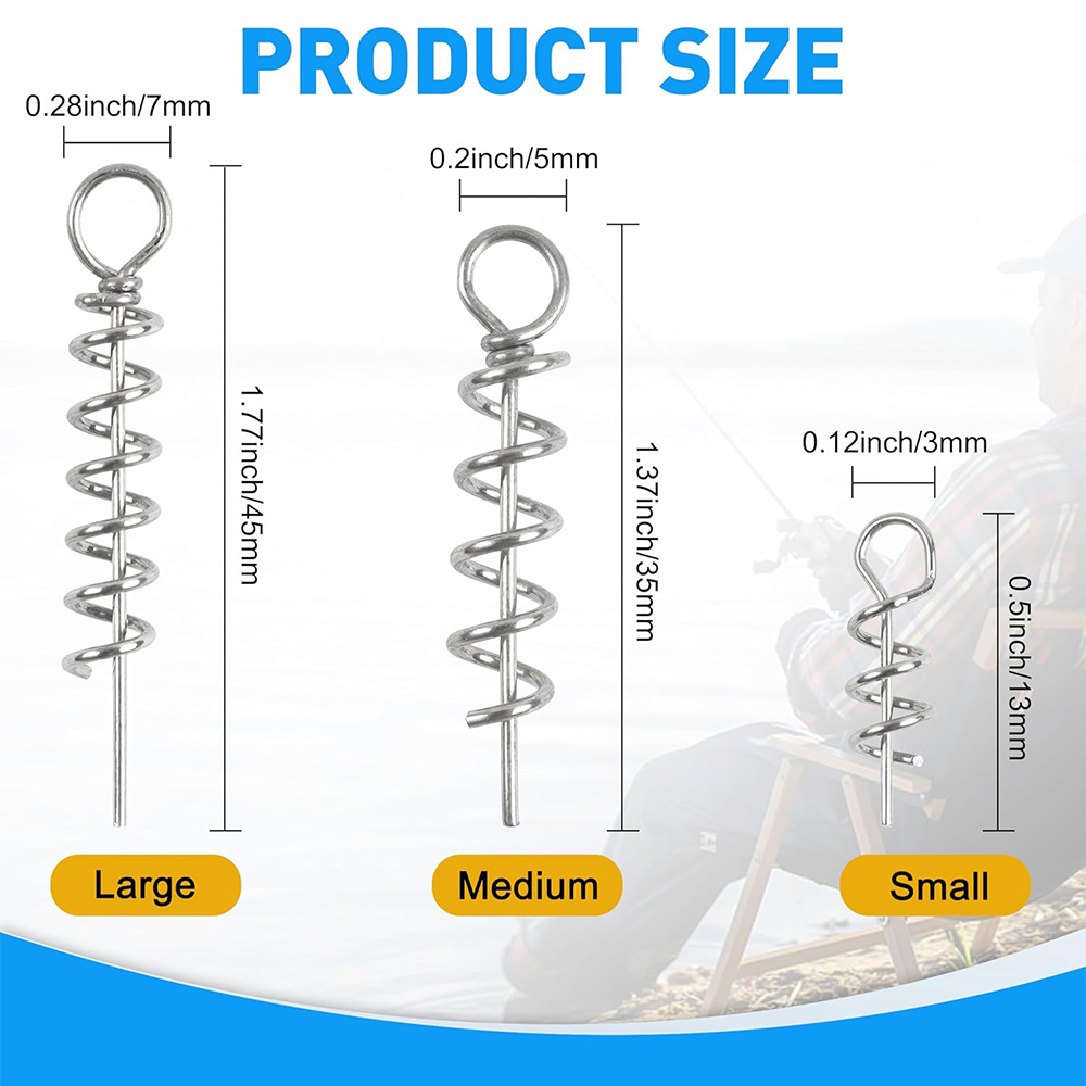 50 個スプリングツイストロック釣りクランクフックセンタリン - Fishing Equipment Tackle のレビューと価格