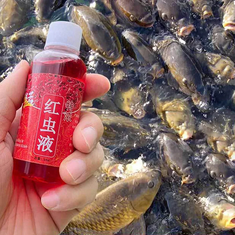 60ML 液体血虫香料 魚誘引剤濃縮液 魚餌添加剤 浸透性促 - Fishing Equipment For Sale のレビューと価格