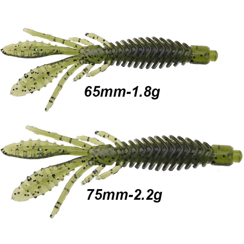 ワイストバス-釣り用のソフトシリコンベイトのセット,魚を捕ま - Fishing Equipment Deals のレビューと価格