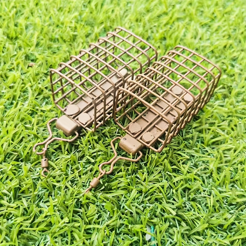 新しい釣り餌ケージ、30G/40G/50G/60Gの正方形釣 - Fishing Equipment Bait のレビューと価格