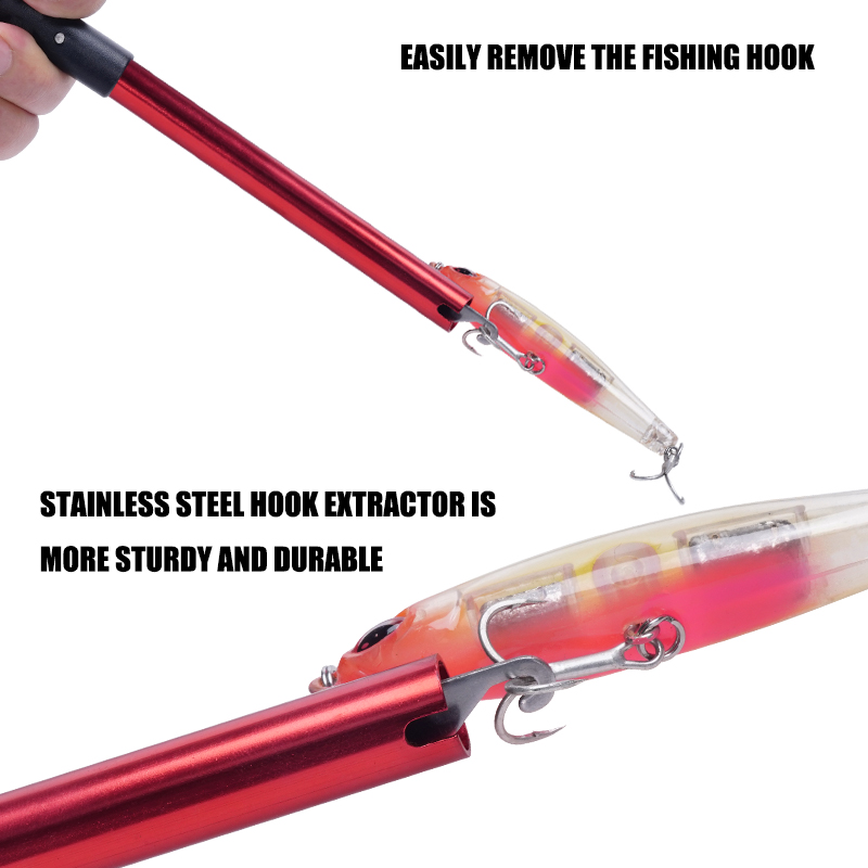 釣りフックリムーバーツール釣りルアーリムーバーアルミチューブ - Fishing Equipment Price のレビューと価格