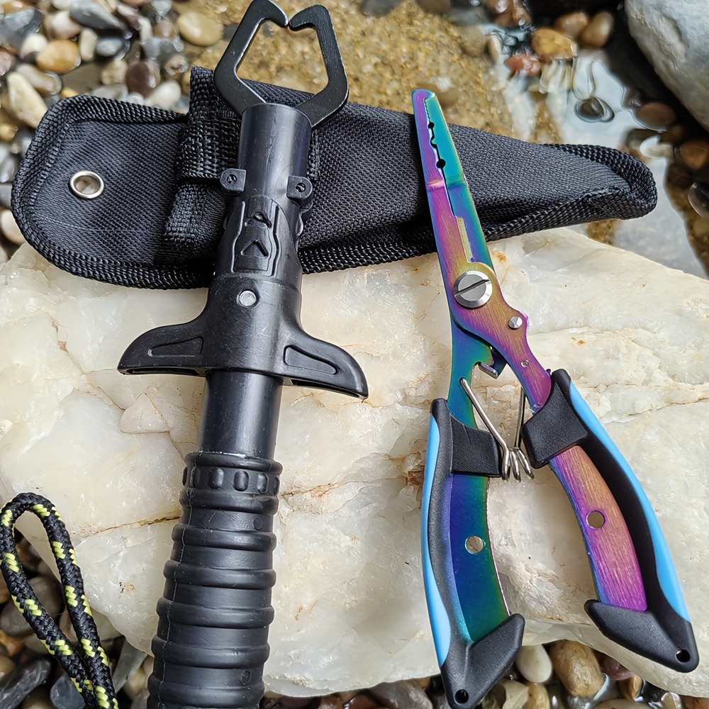 釣り用プライヤーとグリッパーセット、魚の口掴み器、釣り用プラ - Fishing Equipment Price のレビューと価格