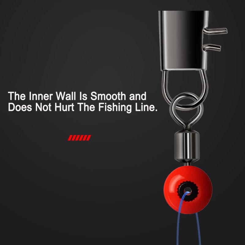 50ピース/ロットフィッシングフロートボバー停止スペース豆コ - Fishing Equipment On Sale のレビューと価格