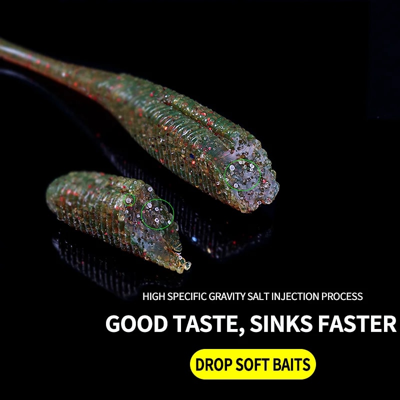 SUNMILE 釣りルアードロップソフト餌 7.5/9.5/ - Fishing Equipment Deals のレビューと価格