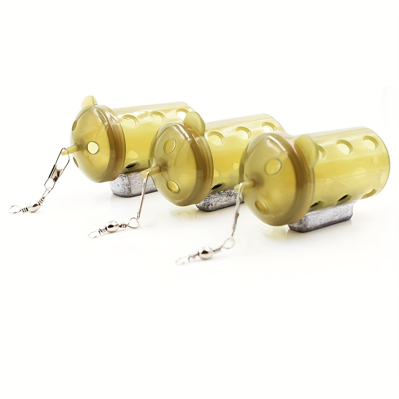 6個入り鯉釣り用メソッドフィーダーセット、キャップ付きウェイ - Fishing Equipment Bait のレビューと価格