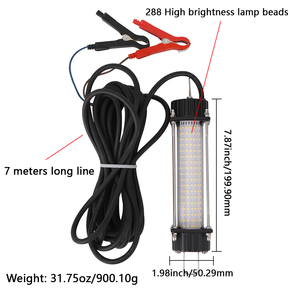 12V 120W グリーンホワイト夜釣り専用釣り具、高出力水 - Fishing Equipment Bait のレビューと価格