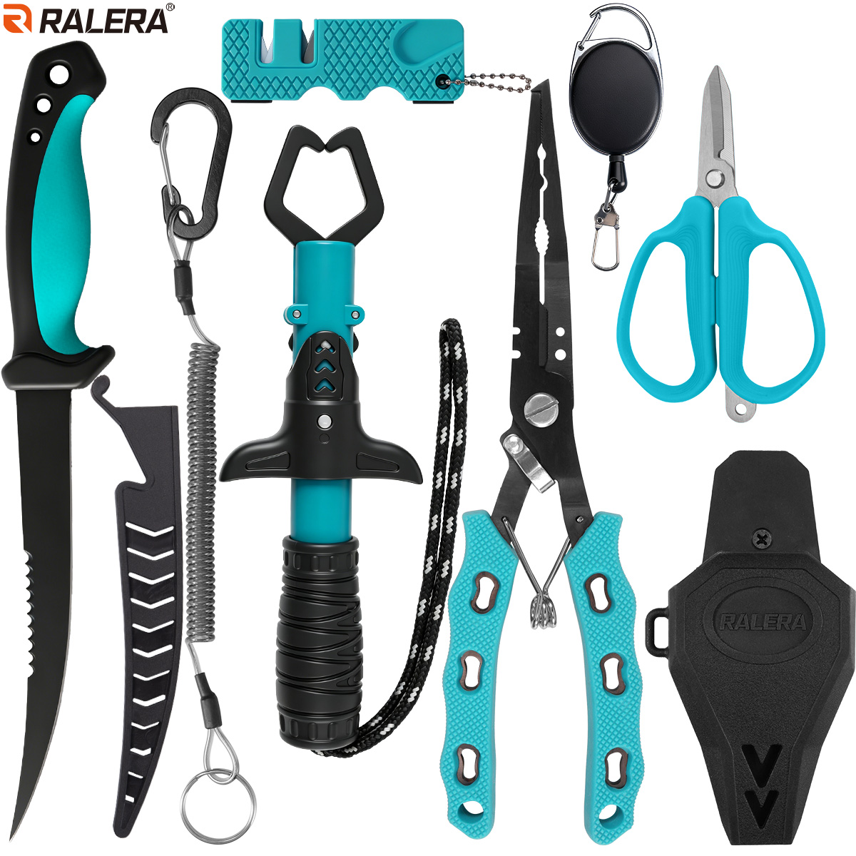 RALERA耐塩水釣り具キット：フィッシングプライヤー、フィ - Fishing Pliers のレビューと価格