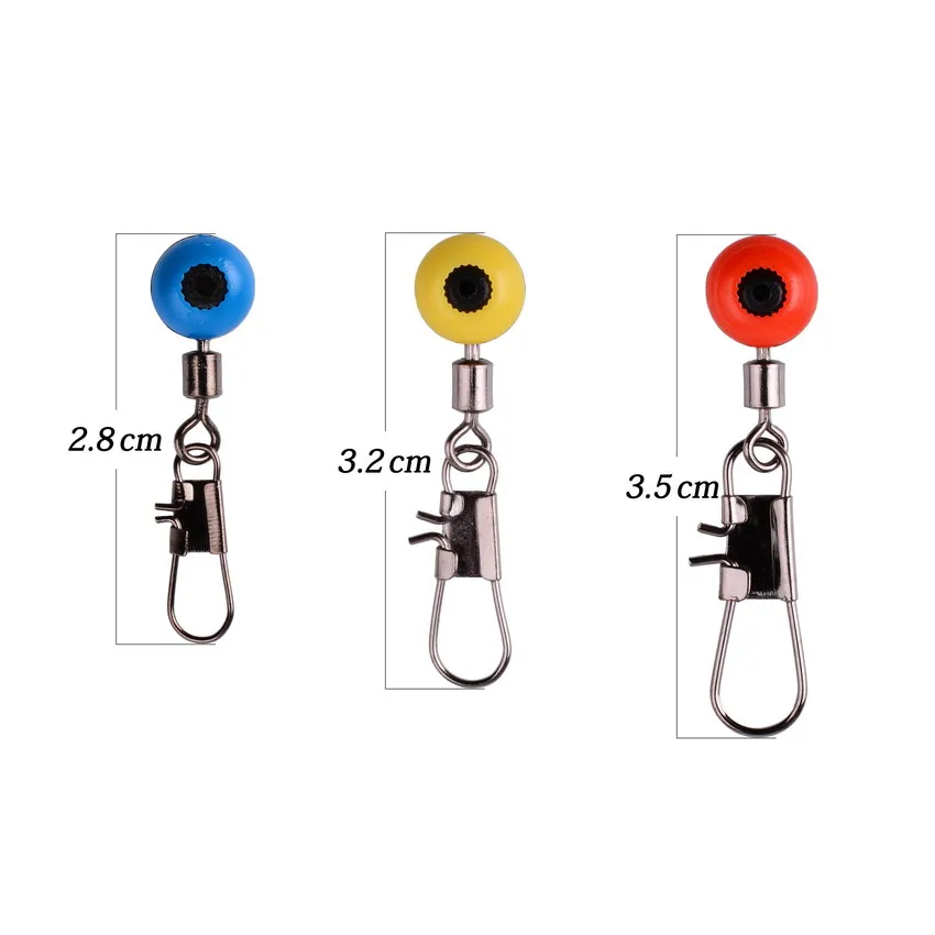 20 個釣り糸フックスイベルシャンククリップコネクタインター - Fishing Equipment On Sale のレビューと価格