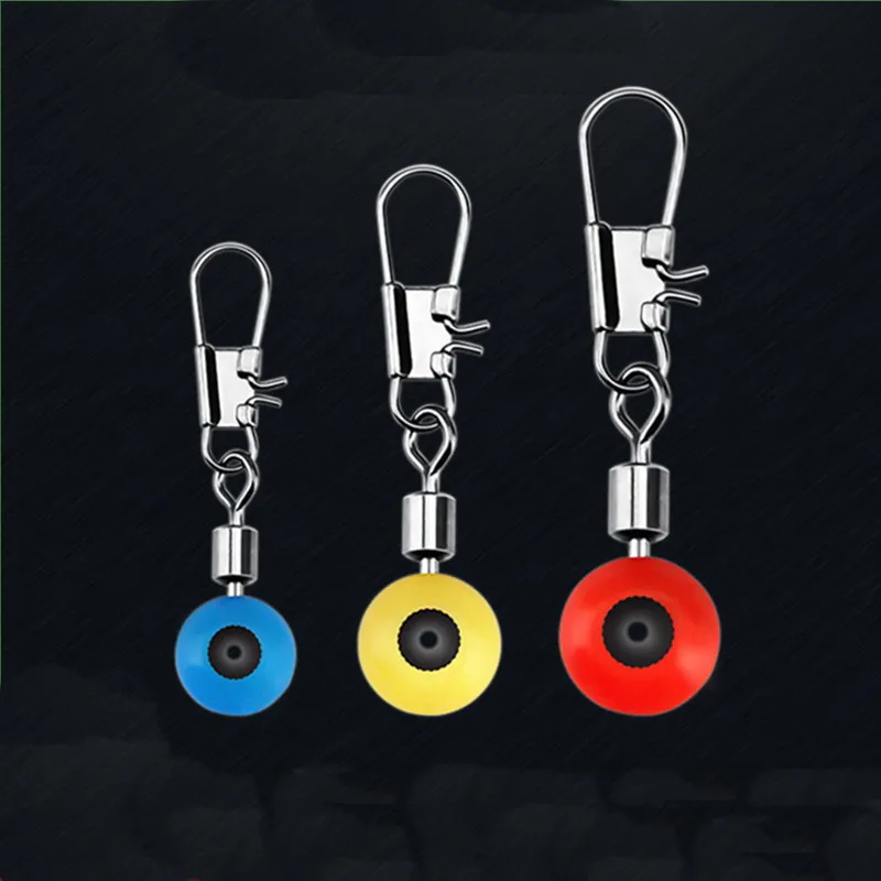 20 個釣り糸フックスイベルシャンククリップコネクタインター - Fishing Equipment On Sale のレビューと価格